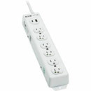 Eaton Tripp Lite Series Safe-IT UL 1363 Medical-Grade Power Strip, 6 Hospital-Grade Outlets, USB Charging, Safety Covers, Antimicrobial, 15 ft. Cord - PEGASUSS 