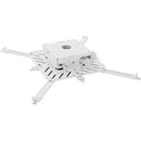 Chief Extra-Large Universal Tool-Free Projector Mount - Includes Interface - White - PEGASUSS 