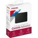 Toshiba Canvio Advance HDTCA10XW3AA 1 TB Portable Hard Drive - External - White - PEGASUSS 