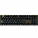 CHERRY KC 200 MX-Wired Keyboard - MX2A SILENT RED - Black/Bronze Housing - PEGASUSS 