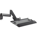 Chief Height-Adjustable Keyboard and Mouse Tray Wall Mount - Black - PEGASUSS 