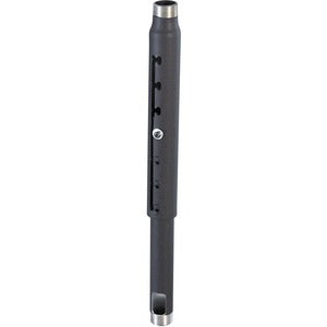 Chief 12-18" Adjustable Extension Column - For Projector - Black