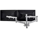 Atdec AWMS-2-D40-F-S Desk Mount for Flat Panel Display, Curved Screen Display, Monitor - Silver - PEGASUSS 