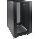 Eaton Tripp Lite Series 25U SmartRack Shallow-Depth Half-Height Rack Enclosure, Doors, Side Panels, Heavy-Duty Casters - PEGASUSS 