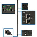 Eaton 2.9kW Single-Phase Switched PDU, LX Platform, Outlet Monitoring, 120V Outlets (24 NEMA 5-15/20R), L5-30P Plug, 0U, TAA - PEGASUSS 