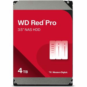 WD Red Pro WD4005FFBX 4 TB Network Hard Drive - 3.5" Internal - SATA (SATA/600) - Conventional Magnetic Recording (CMR) Method