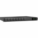 Eaton Tripp Lite Series 1.44kW 120V Single-Phase ATS/Local Metered PDU - 8 NEMA 5-15R Outlets, Dual 5-15P Inputs, 12 ft. Cords, 1U, TAA - PEGASUSS 