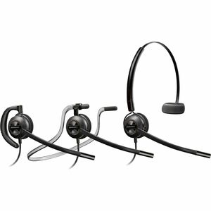 Auriculares digitales convertibles Poly EncorePro 540D con desconexión rápida TAA