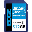EDGE 512 GB Class 10/UHS-I (U3) SDXC - PEGASUSS 