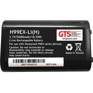 GTS H99EX-LI(H) High-Capacity Rechargeable Battery — Handheld Terminal