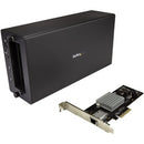 StarTech.com Thunderbolt 3 to 10GbE NIC - Thunderbolt 3 Expansion Chassis - Chassis + Card - PEGASUSS 