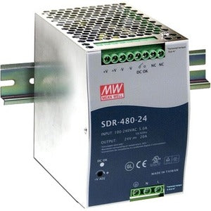 B+B SmartWorx 480W Single Output Industrial Din Rail With PFC Function - PEGASUSS 