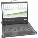 Tripp Lite by Eaton 1U Rack-Mount Console with 19-in. LCD, Short-Depth; TAA Compliant - PEGASUSS 