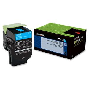 Lexmark 70c10c0 Cyan Return Program Toner Cartridge For Use In Cs/cx310,410,510 - PEGASUSS 