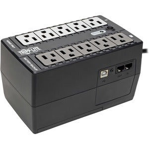 Tripp Lite by Eaton 600VA 325W Standby UPS - 10 NEMA 5-15R Outlets, 120V, 50/60 Hz, USB, 5-15P Plug, Desktop/Wall Mount