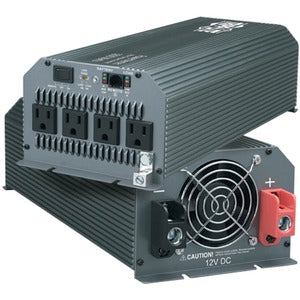 Inversor compacto PowerVerter de 1000 W de Tripp Lite by Eaton para camiones con 4 tomas de corriente