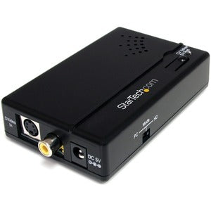 StarTech.com Composite and S-Video to HDMI?&reg; Converter with Audio