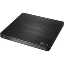 LG GP60NB50 External Ultra Slim Portable DVDRW Black - Retail Pack - PEGASUSS 