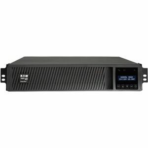 UPS de onda sinusoidal interactiva SmartPro de 3000 VA, 3000 W y 120 V de Eaton Tripp Lite, 7 tomas de corriente, autonomía extendida, opción de tarjeta de red, LCD, USB, DB9, torre/rack de 2 U