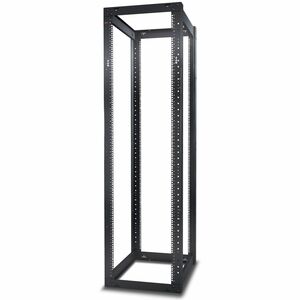 APC by Schneider Electric NetShelter 4 Post Open Frame Rack 44U Square Holes