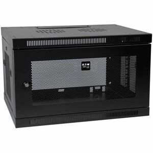 Gabinete mini rack de perfil bajo para montaje en pared con profundidad de interruptor SmartRack de 6U de Eaton Tripp Lite Series