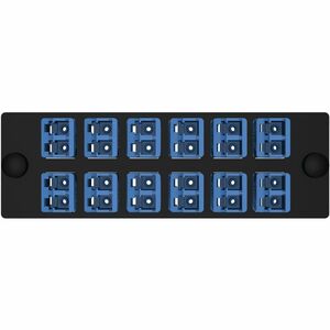Panduit Optico FAP, OS2, 12 LC Duplex, Blue