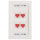 Panduit Network Faceplate - PEGASUSS 