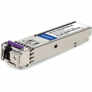 AddOn Huawei SFP-GE-LX-SM1490-BIDI Compatible TAA Compliant 1000Base-BX SFP Transceiver (SMF, 1490nmTx/1310nmRx, 10km, LC, DOM)