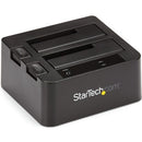 StarTech.com Dual-Bay USB 3.1 to SATA Hard Drive Docking Station, 2.5/3.5" SATA I/II/III, SSD/HDD Dock, USB Hard Drive Bay, Top-Loading - PEGASUSS 