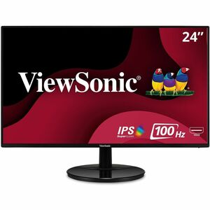 ViewSonic VA2459-SMH 24 Inch IPS 1080p LED Monitor with 100Hz, HDMI and VGA Inputs