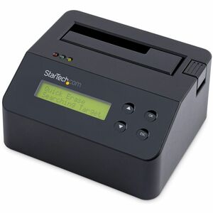 StarTech.com Festplattenlöscher, Standalone-HDD/SSD-Desinfektionsmittel, 4Kn, Secure Erase Hard Disk Wiper Dock, Hardware-Löschtool, TAA-kompatibel