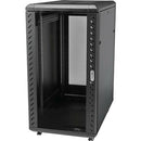 StarTech.com 4-Post 18U Server Rack Cabinet, 19" Data Rack Cabinet for Computer / IT Equipment, Home Network Rack, Half Height Server Rack - PEGASUSS 