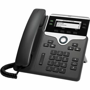 Cisco 7841 IP Phone - Corded - Tabletop, Wall Mountable - Black - TAA Compliant - PEGASUSS 