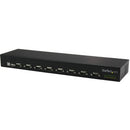 StarTech.com USB to Serial Hub &acirc;&euro;" 8 Port &acirc;&euro;" COM Port Retention &acirc;&euro;" Rack Mount and Daisy Chainable &acirc;&euro;" FTDI USB to RS232 Hub - PEGASUSS 