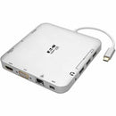 Eaton Tripp Lite Series USB-C Dock, Dual Display - 4K HDMI/mDP, VGA, USB 3.x (5Gbps), USB-A/C Hub, GbE, 60W PD Charging - PEGASUSS 