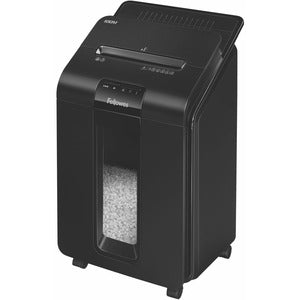 Destructora de papel de 2 pulgadas con alimentación automática y microcorte para uso comercial y oficina Fellowes® AutoMax™ 100M con capacidad para 100 hojas