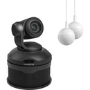 Vaddio ConferenceSHOT AV HD Conference Room System - PTZ Camera, Speaker, and Two CeilingMIC Microphones - Black - PEGASUSS 