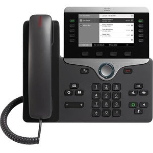 Cisco 8811 IP Phone - Corded - Wall Mountable - Black