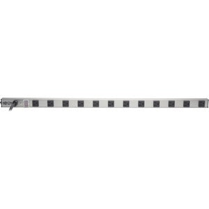 Tripp Lite by Eaton 12-Outlet (10-15A & 2-20A) Vertical Power Strip, 120V, 20A, 15 ft. (4.57 m)Cord, 5-20P, 36 in. - PEGASUSS 