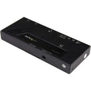 StarTech.com 2-Port HDMI Automatic Video Switch - 4K 2x1 HDMI Switch with Fast Switching, Auto-Sensing and Serial Control - PEGASUSS 