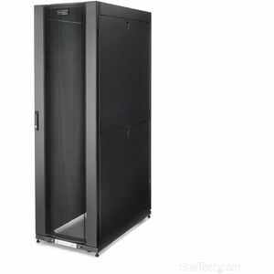 StarTech.com 4-Post 42U Server Rack Cabinet, 19" Data Rack Cabinet for Computer / IT Equipment mount, Rack Server Cabinet with Casters