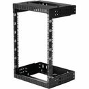 StarTech.com 2-Post 15U Heavy-Duty Wall Mount Network Rack, 19" Open Frame Server Rack with Adjustable Depth, Data Rack for IT Equipment~ - PEGASUSS 