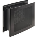 Tripp Lite by Eaton Network Closet Through-Wall Air Duct, Built-in Filter, Black - PEGASUSS 