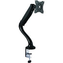 SIIG Full-Motion Gas Spring Single Monitor Desk Mount 13" to 27" - Black - PEGASUSS 