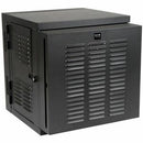 Eaton Tripp Lite Series SmartRack 12U Switch-Depth Wall-Mount Small Rack Enclosure for Harsh Environments, Hinged Back, 230V - PEGASUSS 