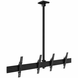 Atdec ADBS 2x1 ceiling menu board mount for 55-65" displays (Black)