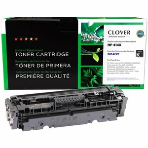 CIG Remanufactured High Yield Laser Toner Cartridge - Box - Alternative for HP 414X (W2020X) - Black - 1 Each