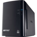 BUFFALO DriveStation Duo USB 3.0 2-Drive 8 TB Desktop DAS (HD-WH8TU3R1) - PEGASUSS 