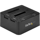 StarTech.com Dual-Bay USB 3.0 to SATA Hard Drive Docking Station, 2.5/3.5" SATA I/II/III, SSD/HDD Dock, USB Hard Drive Bay, Top-Loading - PEGASUSS 