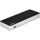 StarTech.com Dual Monitor USB C Docking Station w/ 60W Power Delivery - USB 3.1 Gen 1 Type C to HDMI or DVI - 5x USB - Windows Laptop Dock - PEGASUSS 